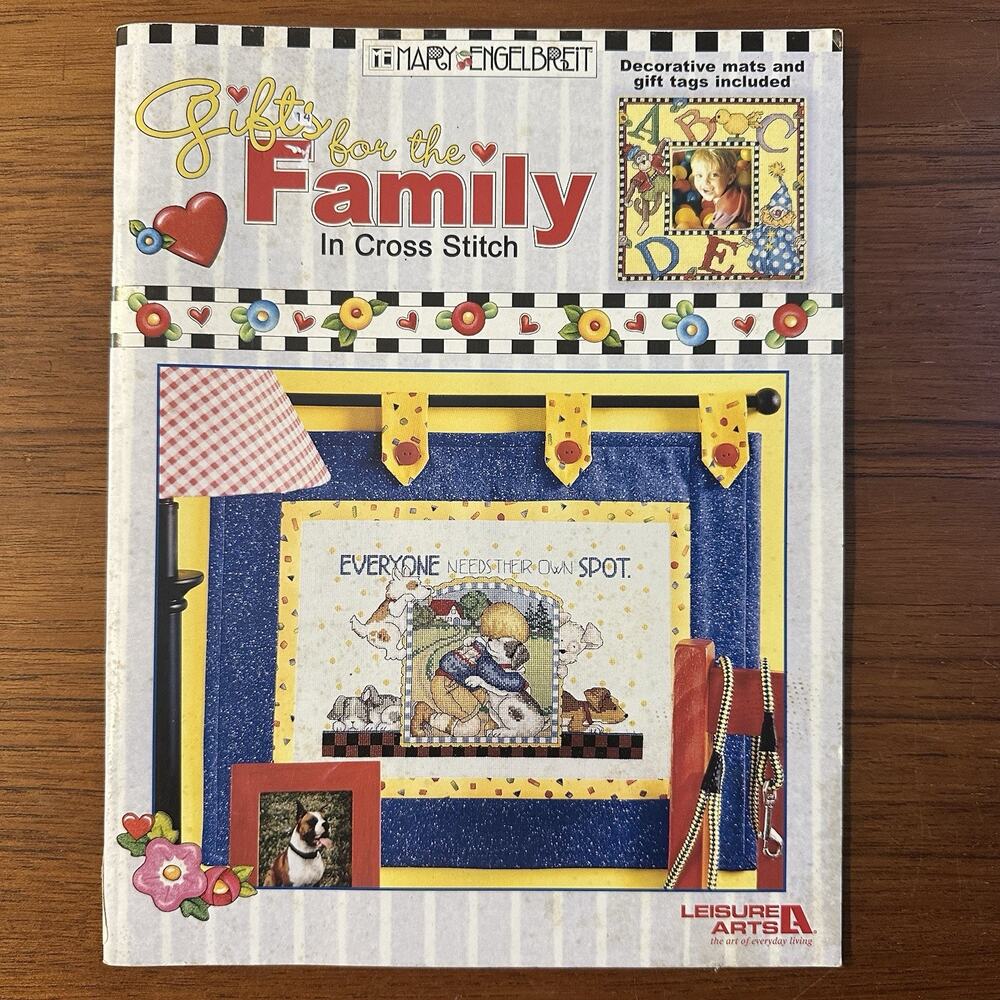 Mary Engelbreit Gifts For The Family In Cross Stitch Leisure Arts
